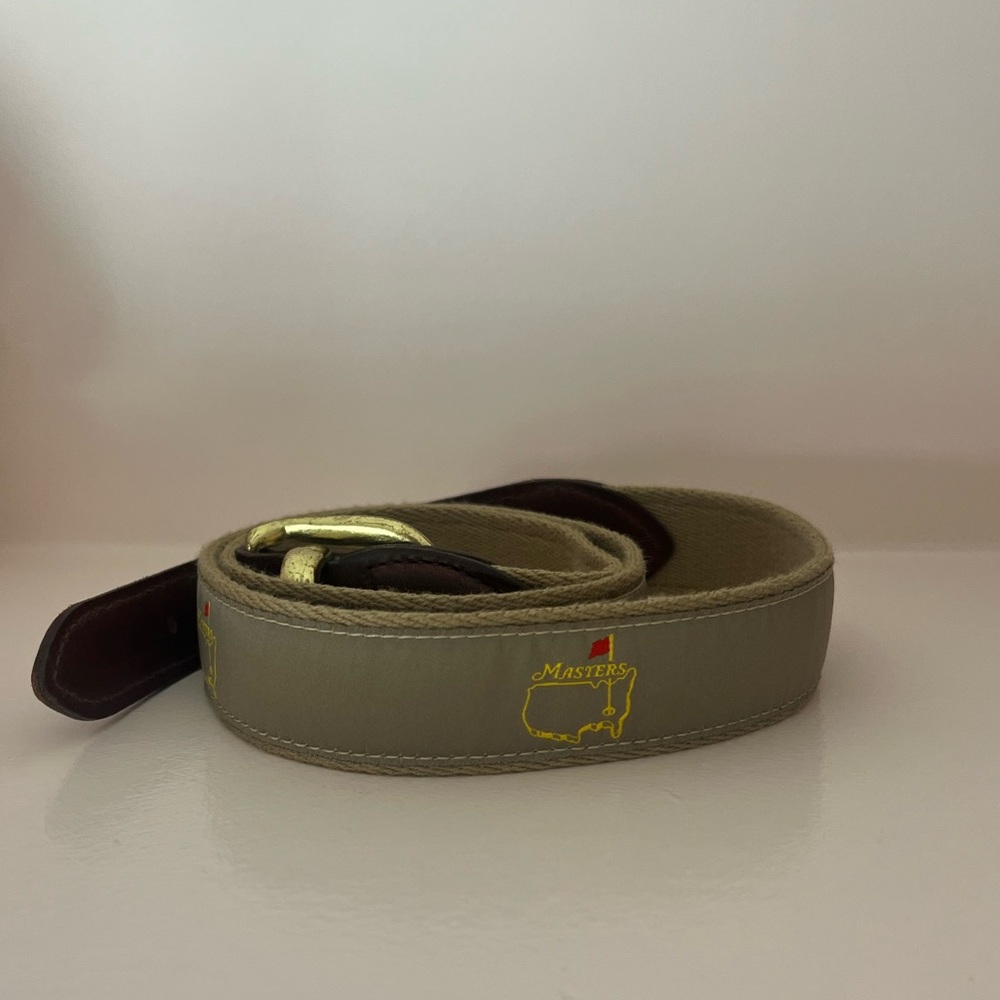 Masters golf official men’s belt